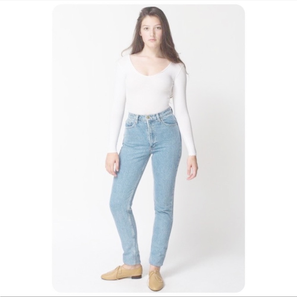 American Apparel High Waist Mom Jeans 31